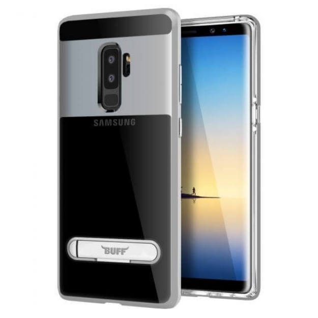 Picture of Buff Galaxy S9 Plus Air Bumper Silver Kılıf