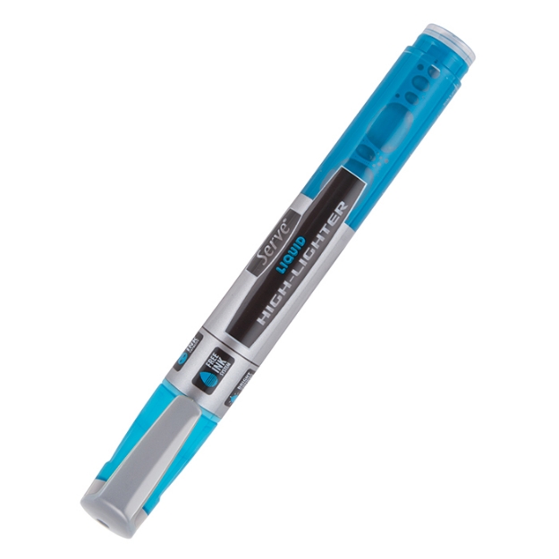Picture of Serve Likit High-Lighter İşaretleme Kalemi Fosforlu Mavi